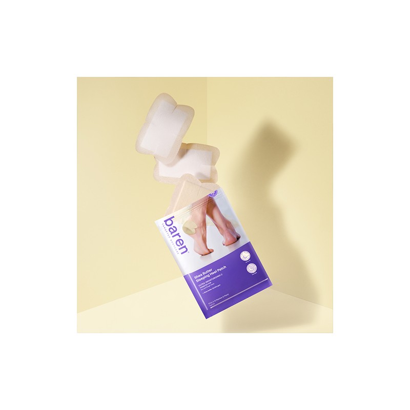 baren [baren]*renewal* Shea Butter Sleeping Heel Patch (10ea)