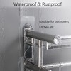VESTURA Adhesive Screw Hooks for Wall Without Drilling, Adhesive Screw