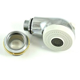 Tachi Salon SPA Shampoo Bowl Basin Sink Sprayer Head Replacement Part Pedicure Chair Shower Head Metal With Flow Control Button CUPC Certified