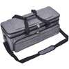 NICOGENA Double Layer Carrying Case with Mat Pocket for Cricut