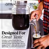 Willow & Everett Cold Brew Coffee & Iced-Tea Maker Pitcher,