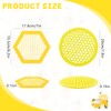 5 Pack Floating Bee Islands, Foam Bee Watering Stations &