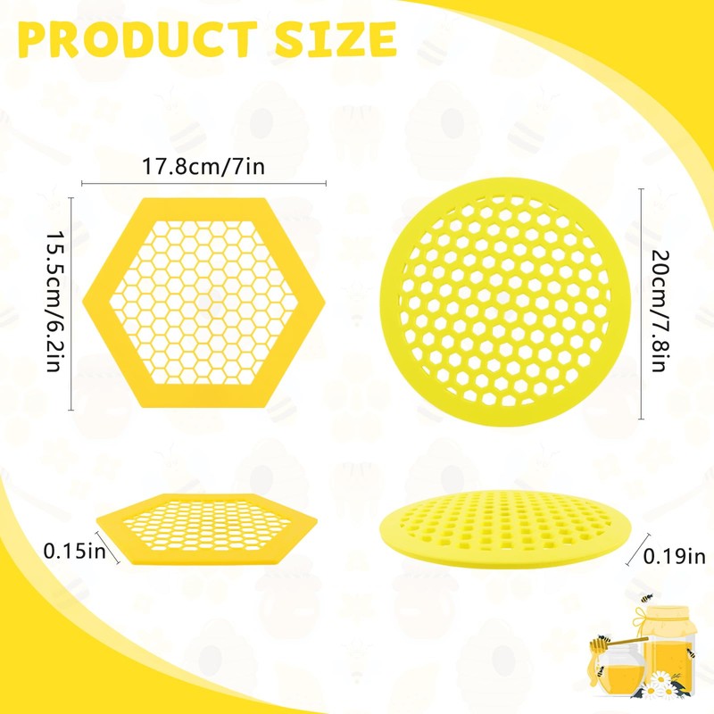5 Pack Floating Bee Islands, Foam Bee Watering Stations &