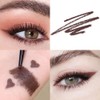 10PCS Brown Automatic Waterproof Inner Eyeliner, Eyeshadow & Eyebrow Pencil