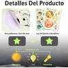 849 Piezas Estrellas Fluorescentes para Techo Pegatinas Luminosas Decorativas Decoraciones