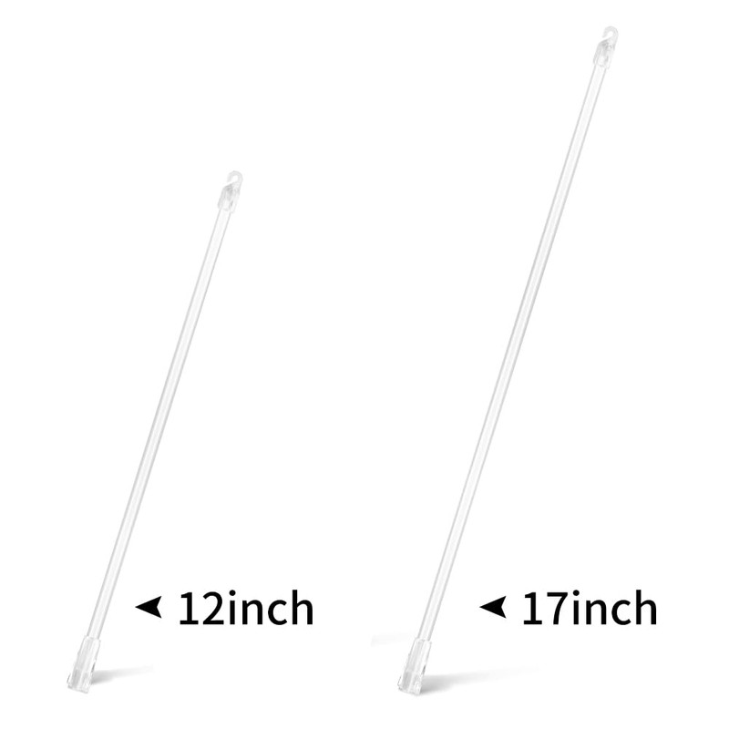 AOOCEEPAW 17 Inches 2 Pieces Blind Wand, Vertical Replacement Parts,