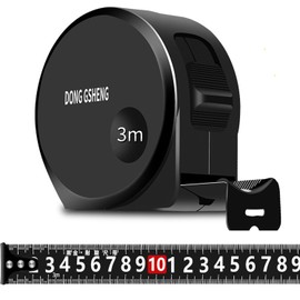 SensaBliss Measuring 3 m x Width 16 mm Carbon Steel 0 Point Correction Clear Mark Scale Ruler Stylish Rust Resistant High Precision High Hardness Construction Site Engineering Tape Measure Waterproof