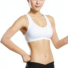 Demeras Elasticity Elbow Support, Comfortable Polyurethane Fibre Arm Protector in Skin Colour for Basketball (Elastic Elbow Pads (Skin-Coloured) M)