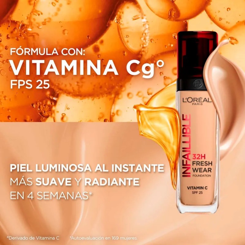 Base Infaillible 32h Fresh Wear 30ml L'oréal Paris 220 Sable