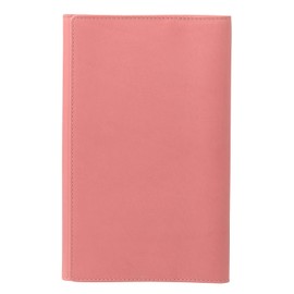 MILAGRO SL-O-001 Oil Pull Up Leather Book Cover (L), New Book Size, Leather, New Edition Size, Leather, Fashionable Ladies, Pink