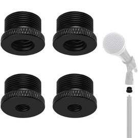 THJOPOKEEL Adaptador De Soporte De Micrófono De 4 Uds Adaptador De Rosca De Rosca De 1/4 Hembra a 5/8 Macho Adaptador De Tornillo De Trípode Para Soporte De Micrófono Para Monitor De Cámara