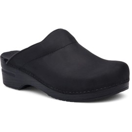 Dansko Men's Karl Black Oiled Mule 10.5-11 M US