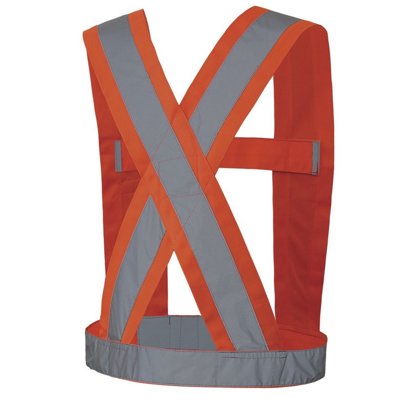 Pioneer 4-Inch Wide Adjustable Lightweight High Visibility Safety Sash, Reflective
