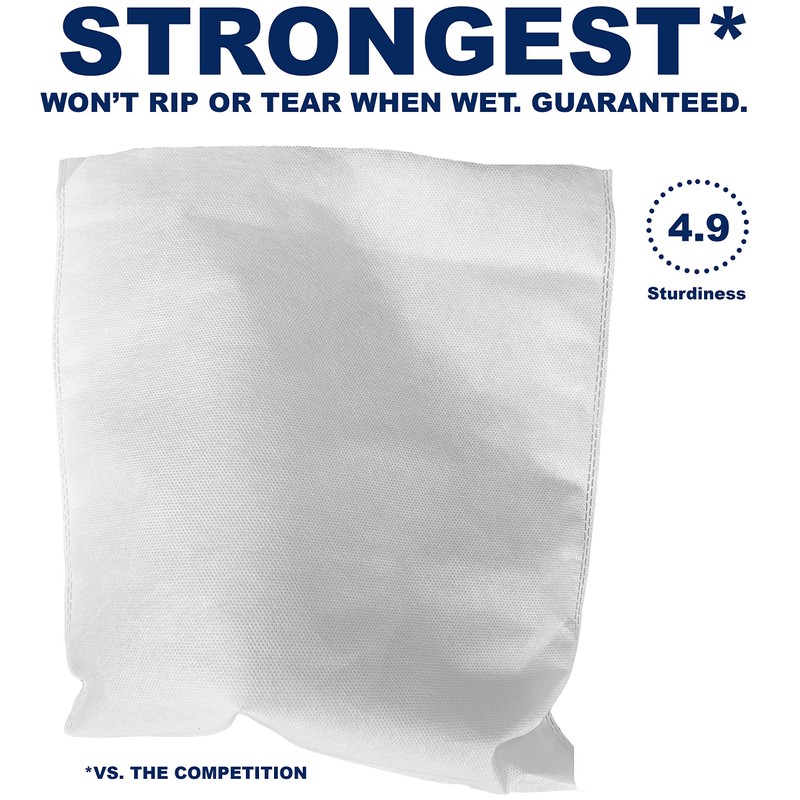 (50 Pack) Cold Brew Coffee Filters, 12" x 13" Compatible