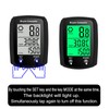 JZK Wired bike computer with LCD backlight Display, 19 functions