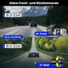 Dash Cam, 4K WiFi Dash Cam for Car, Dash Cam