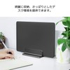 Laptop Stand Vertical Storage Holder Width Adjustable Aluminum Alloy Material