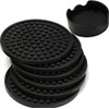 Proxima Direct Coasters Set of 6 in Holder - 4.3