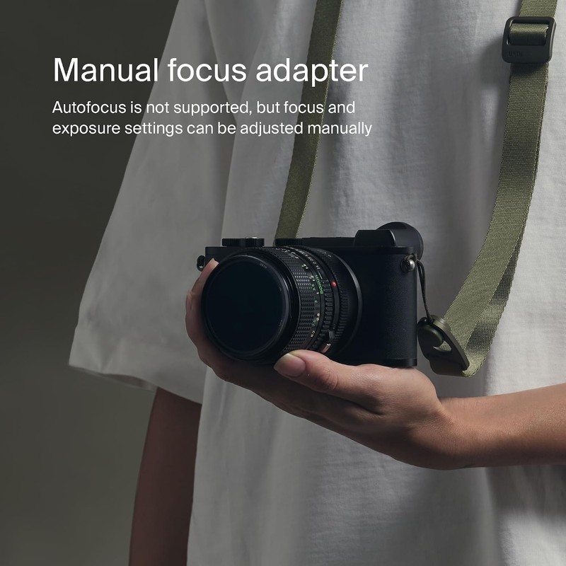 Urth Adaptador de Objetivo Compatible con Leica R a M4/3