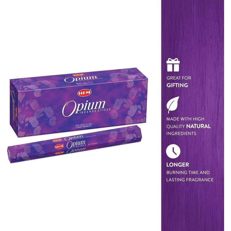 HEM Incense Sticks Economy Set of 6 Packs of 20