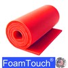 FoamTouch 1" x 24" x 96" Upholstery Foam, Red
