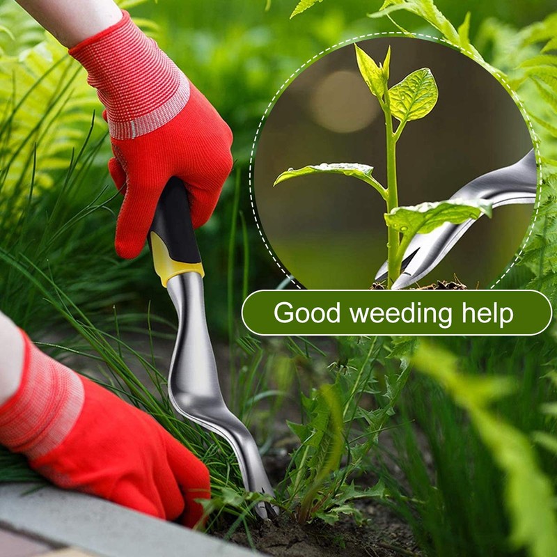Vockvic Manual Weeder Tool, 2PCS Labor-Saving Hand Weeder Dandelion Remover