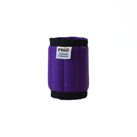 FRIO Drinks Cooler- Soak in Water, No need for Refrigeration (Purple with Black Trim)