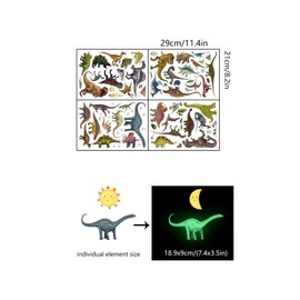 Priaora Room Glow in The Dark Stickers, Large Removable Vinyl Decor for Bedroom, Classroom - Birthday Christmas Gift (K177-1)