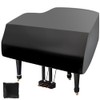 Grand Piano Cover, Velvet Dustproof Baby Piano Cover Washable Soft
