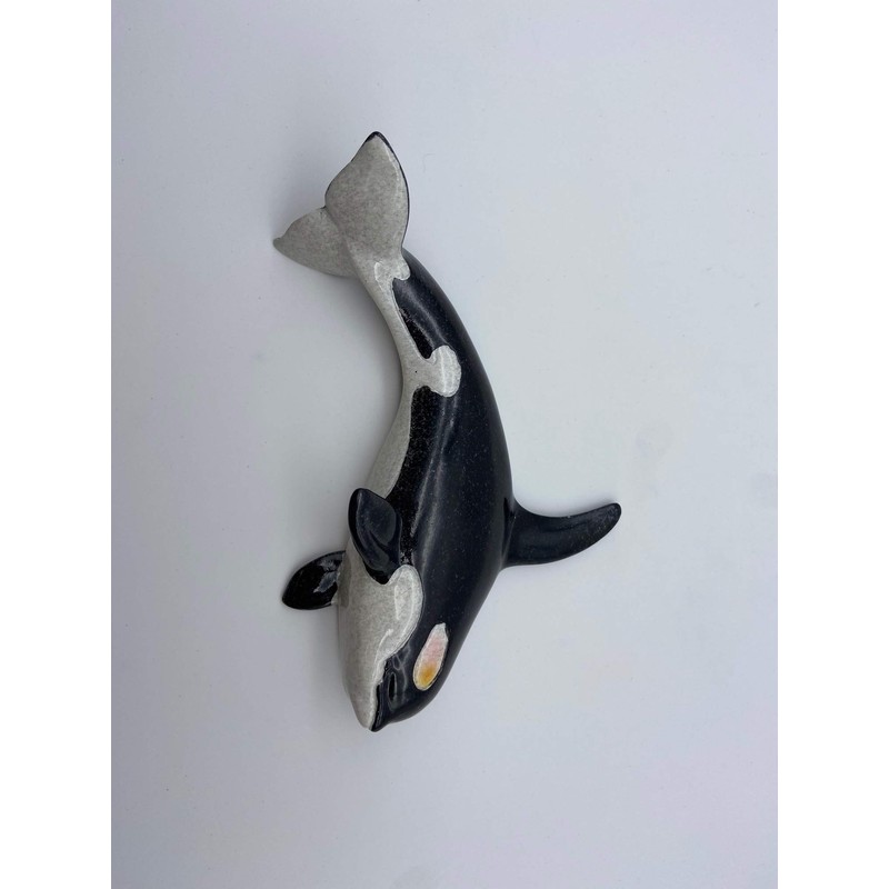 U Bargain Mall 7" Glazed Killer Whale Figurine YX2612