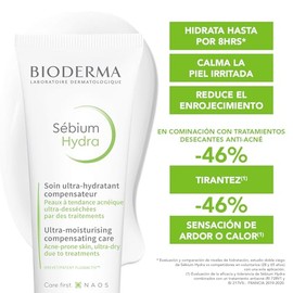 BIODERMA, BiPack Sbium Hydra, Crema Facial Hidratante Restauradora, Skincare Piel Grasa, Accin Hidratante por 24 Horas                                