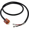 Hydro-Quip 30-0220-48 48" 115V/230V 15-AMP Pump Cord - Red