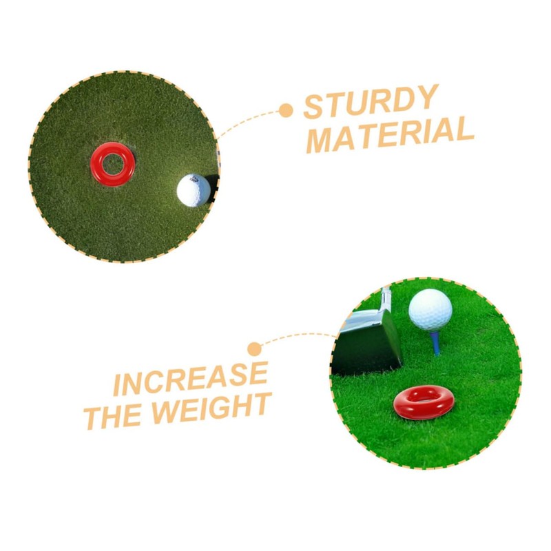 BESPORTBLE 3pcs Golf Swing Ring Golf Training Tool Weighted Training