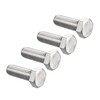 sourcing map M12 Hex Bolt M12-1.75 x 35mm 304 Stainless