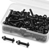(50 Sets) M4 x 12 mm Allen Screws with Flange