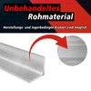 PRIOstahl Aluminium Angle Aluminium Angle Angle Profile L-Profile Aluminium Profile
