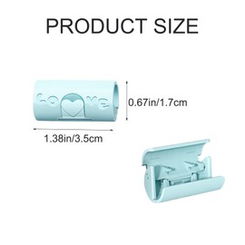 TTFdacai 30 PCS Bed Sheet Grippers Bed Sheet Fasteners Clips Sheet Holders Keeps The Bed Sheet in Place, Use as Snack Holder, Clothing Cable Organizer(Blue)