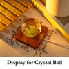 IFOLAINA LED Wood Light Base for Crystal Glass Art Crystal
