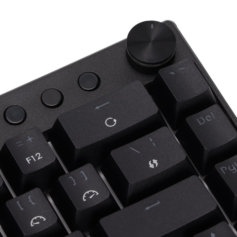 Mechanical Keyboard 68 Keys Three Modes RGB Backlight 1800mAh BatteryBlack