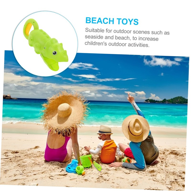 SUPVOX Dinosaur Shape Sand Clip for Outdoor Beach Fun Creative
