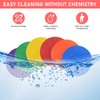 60 Pcs Poly Vinyl Spot Markers, 6 Inch Rubber Floor
