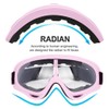 LJDJ Motorcycle Goggles,4 Pack Dirt Bike ATV Motocross Riding Offroad
