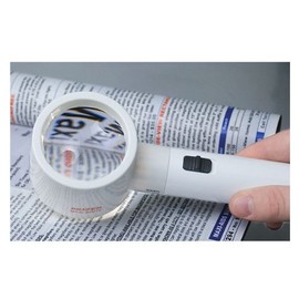 Reizen Maxi-Brite Illuminating Stand Magnifier 5X -2.4 inch -60MM Lens - Very Brite Illumination