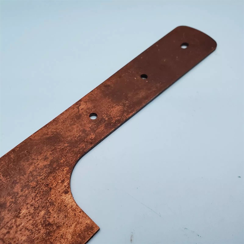 Ontario Cleaver Knife Blank Carbon Steel Fixed Blade 9.5" x