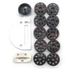 CKPSMS Brand - #BC-DBM(2)-NBL1+18034B 10PCS+18030+18031 Bobbin Case &.Bobbins & Needle