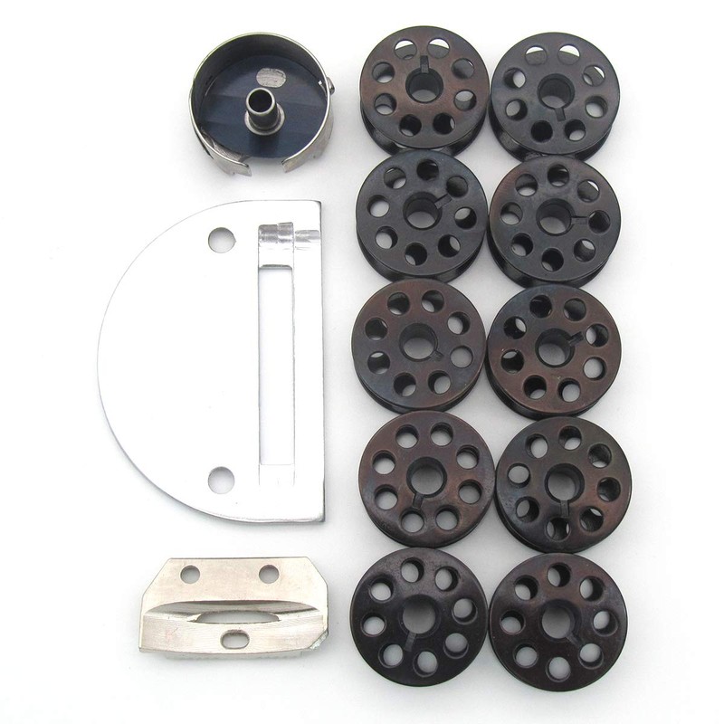CKPSMS Brand - #BC-DBM(2)-NBL1+18034B 10PCS+18030+18031 Bobbin Case &.Bobbins & Needle