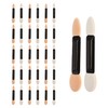 30pcs Eyeshadow Applicator,Eyeshadow Brush Sponge Applicator,Dual Sided Oval Sponge Eyeshadow