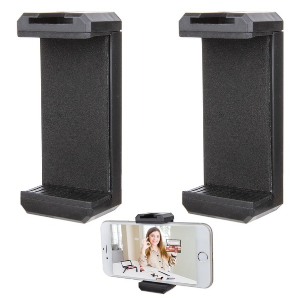 LinkWheres Tripod Phone Mount with Spring Clamp & Cold Shoe