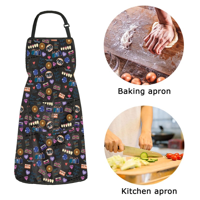90s Music Gift Pop Music Kitchen Apron Team NSYNC Apron