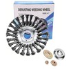 6 Inch Heavy Duty Steel Wire Trimmer Blade, Unbreakable Wire
